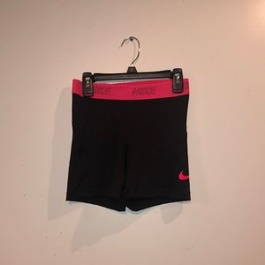 Nike Black/Pink Spandex